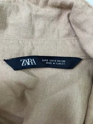 ZARA/ザラ/ワンピース/ワンピース/ドレス/ベージュ/S