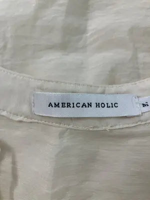 AMERICAN HOLIC/アメリカンホリック/シャツ/ブラウス/トップス/アイボリー/M