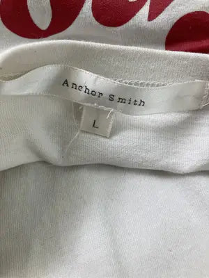 Anchor Smith/アンカースミス/Tシャツ/カットソー/トップス/ホワイト/L