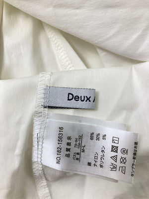Deux Amour/ドゥアムール/シャツ/ブラウス/トップス/ホワイト/M-L