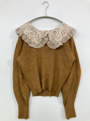 ZARA/ザラ/ニット/セーター/トップス/ブラウン/EUR L
