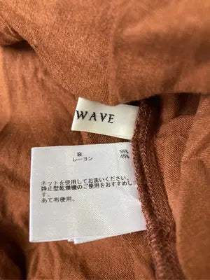 innowave/イノウェーブ/シャツ/ブラウス/トップス/ブラウン/M