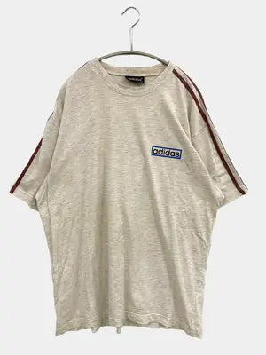 adidas/アディダス/Tシャツ/カットソー/トップス/グレー/M