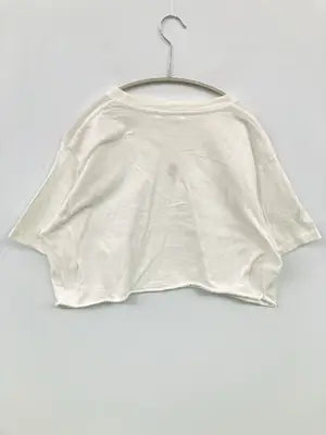 W♡C/ダブルシー/Tシャツ/カットソー/トップス/ホワイト