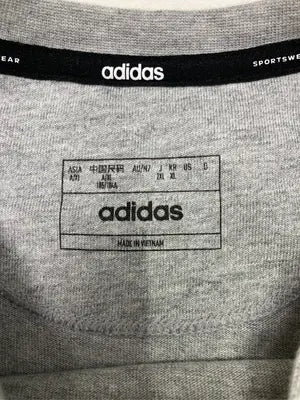 adidas/アディダス/Tシャツ/カットソー/トップス/グレー/2XL