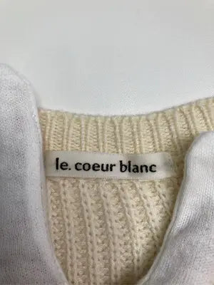 le.coeur blanc/ルクールブラン/ニット/セーター/トップス/アイボリー/38