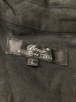 bena/シャツ/ブラウス/トップス/ブラック/L