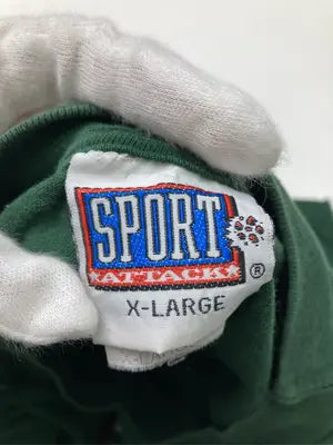 SPORT ATTACK/Tシャツ/カットソー/トップス/グリーン/X-LARGE