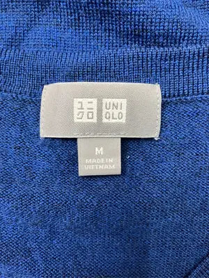 UNIQLO/ユニクロ/ニット/セーター/トップス/ブルー/M