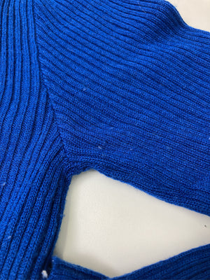 doublefocus/ダブルフォーカス/ニット/セーター/トップス/ブルー/L