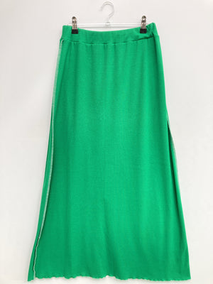 kutir/クティール/ロングスカート/スカート/グリーン/L