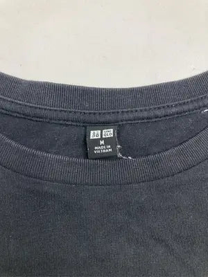 UNIQLO/ユニクロ/Tシャツ/カットソー/トップス/ブラック/M