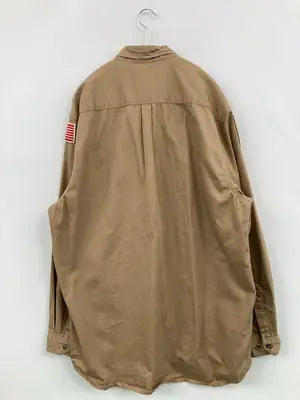 M.apparel/シャツ/ブラウス/トップス/ベージュ/XL