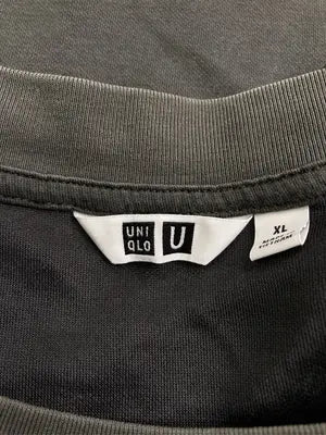 UNIQLO/ユニクロ/Tシャツ/カットソー/トップス/ブラック/XL