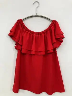 CECIL McBEE/セシルマクビー/その他トップス/トップス/レッド/M