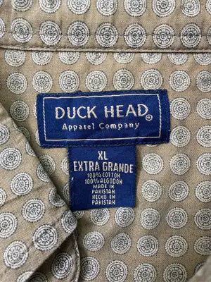 DUCK HEAD/シャツ/ブラウス/トップス/アイボリー/XL