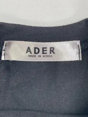 ADER/アーダー/Tシャツ/カットソー/トップス/ブラック
