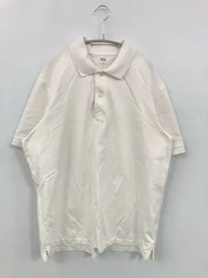 UNIQLO/ユニクロ/ポロシャツ/トップス/ホワイト/XL