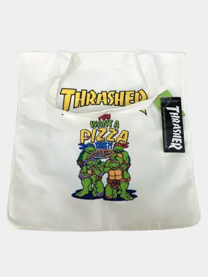 THRASHER/スラッシャー/トートバッグ/バッグ/ホワイト
