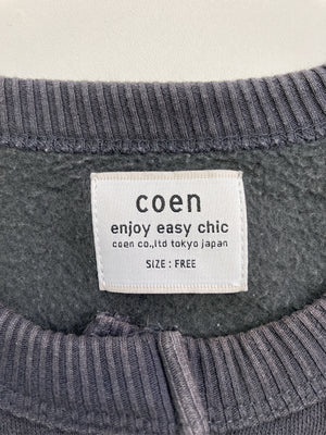 coen/コーエン/カーディガン/ボレロ/トップス/ブラック/F