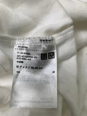 UNIQLO/ユニクロ/Tシャツ/カットソー/トップス/ホワイト/M