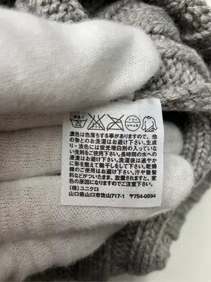 UNIQLO/ユニクロ/ニットキャップ/ビーニー/帽子/グレー/ONE SIZE