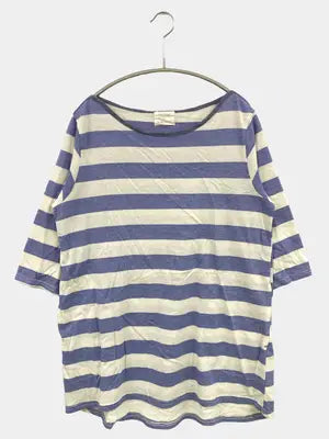 flat field/Tシャツ/カットソー/トップス/ブルー/L