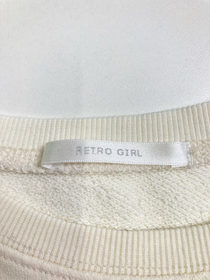 RETRO GIRL/レトロガール/Tシャツ/カットソー/トップス/ホワイト/F
