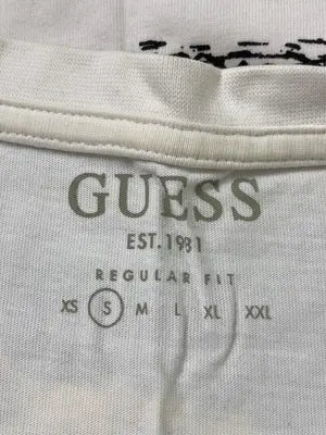 GUESS/ゲス/Tシャツ/カットソー/トップス/アイボリー/S