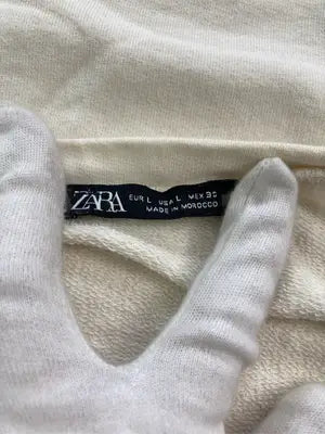 ZARA/ザラ/スウェット/トップス/アイボリー/USA L