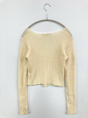 BURLESQUE/バーレスク/ニット/セーター/トップス/アイボリー