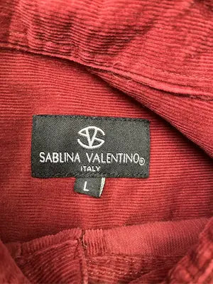 SABLINA VALENTINO/シャツ/ブラウス/トップス/レッド/L