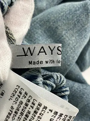 WAYS WILL/デニムパンツ/パンツ/ブルー/M