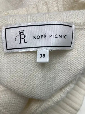 ROPE PICNIC/ロペピクニック/ニット/セーター/トップス/ホワイト/38