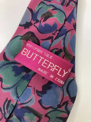 BUTTERFLY/ネクタイ/ファッション雑貨/ピンク
