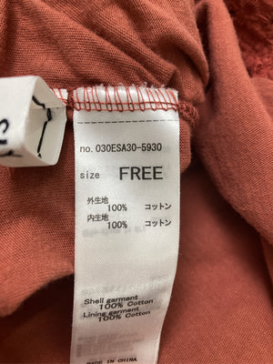 SLY/スライ/ノースリーブ/トップス/オレンジ/FREE