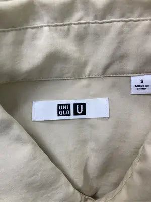 UNIQLO/ユニクロ/シャツ/ブラウス/トップス/ベージュ/S