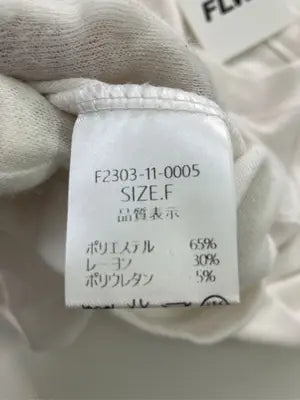 FOLLOWIN/フォロウィン/Tシャツ/カットソー/トップス/ホワイト/F