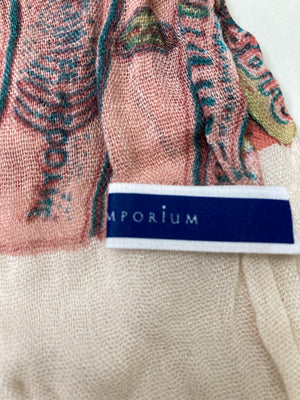 THE EMPORIUM/ストール/ショール/ファッション雑貨/アイボリー