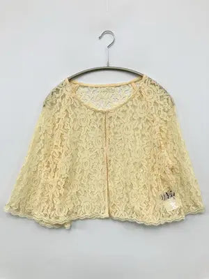 RUIRUE BOUTIQUE/ルイルエブティック/カーディガン/ボレロ/トップス/アイボリー/XL