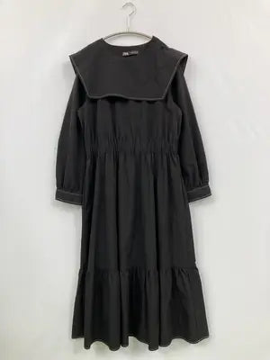 ZARA/ザラ/ワンピース/ワンピース/ドレス/ブラック/L