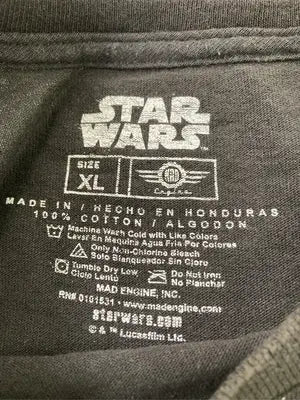 STARWARS/スターウォーズ/Tシャツ/カットソー/トップス/ブラック/XL