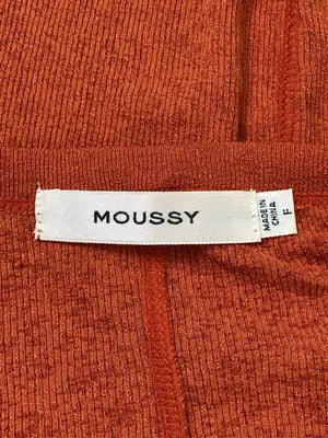 MOUSSY/マウジー/Tシャツ/カットソー/トップス/オレンジ/F