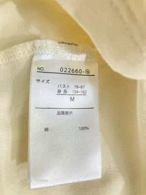 Tシャツ/カットソー/トップス/アイボリー/M