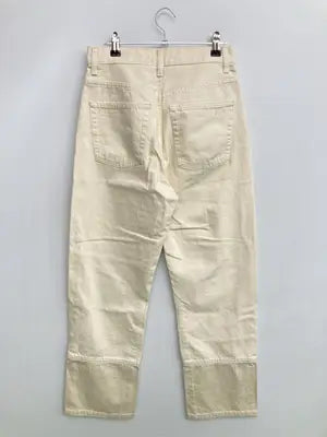 UNIQLO JW Anderson/ユニクロジェイダブリューアンダーソン/デニムパンツ/パンツ/アイボリー/25 (63.5cm)