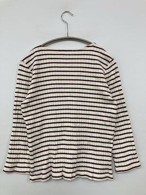 GLACIER/グラシア/ニット/セーター/トップス/ホワイト/M