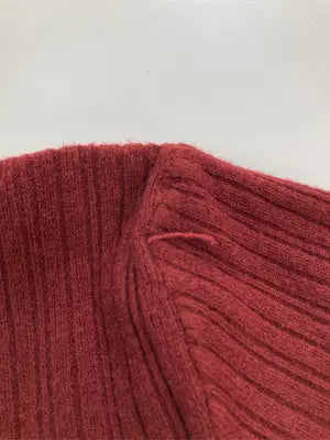 ニット/セーター/トップス/レッド