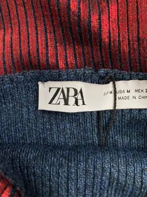 ZARA/ザラ/その他トップス/トップス/レッド/M