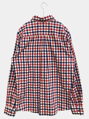 TOMMY HILFIGER/トミーヒルフィガー/シャツ/ブラウス/トップス/レッド/L
