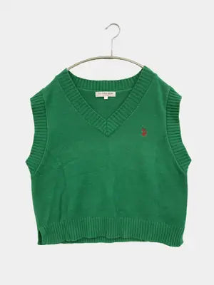 U.S. POLO ASSN./ユーエスポロアッスン/ベスト/トップス/グリーン/F